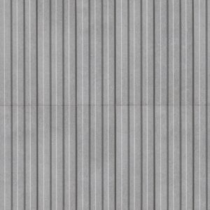 SINFONIA Hiphop Ceniza 6 In. x 16 In. Matte Porcelain Fluted Limestone Look Wall Tile