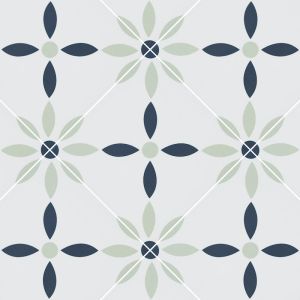 ZARIA Greta 8x8 Porcelain Floor & Wall Tile