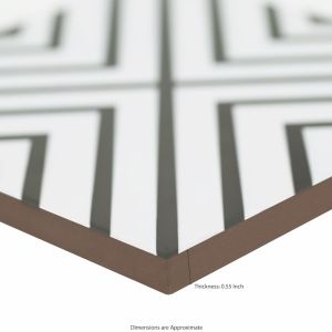 ZARIA Modena 8x8 Porcelain Floor & Wall Tile