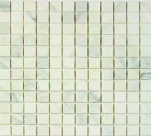Oriental White 1x1 Honed