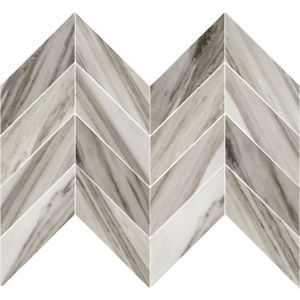 Palisandro 4X16 XL Chevron Honed Marble