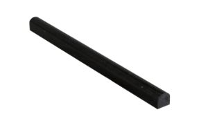 FREE SHIPPING - Black Galaxy Polished Pencil Molding