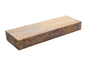 Teakwood 48" X 16" 6" Thick Slab Step - 4 Ft Long