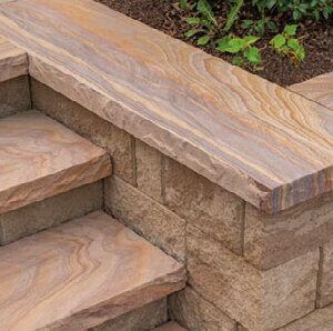 Rainbow Sandstone 48" x 14" Wide Tread - 4 Ft Long