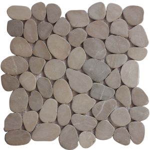 FREE SHIPPING - Balinese Night Indonesian 12x12 Interlocking Pebble