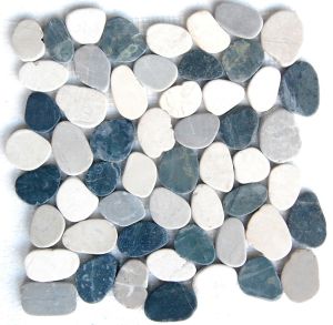 FREE SHIPPING - Java Indonesian 12x12 Interlocking Pebble