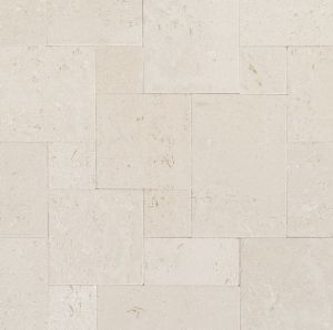Desert White Limestone French Pattern Brushed