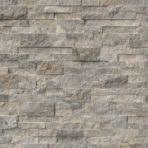 Silver Travertine Panel 6X24 Ledger Panel