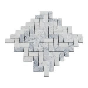 Capri Blue 1x2 Herringbone Honed