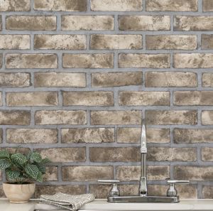 Dovertone Gray Clay 2.25" x 7.50" Brick (Loose)