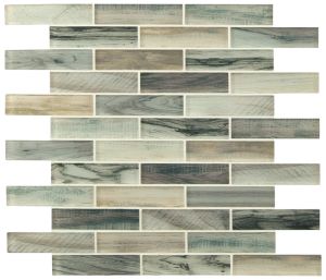 FREE SHIPPING - Lazio Brick Interlokcing Glass Tile
