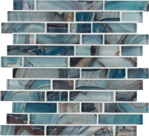Night Sky 8mm Interlocking Glass Mosaic