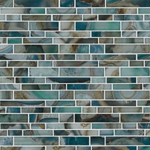 Night Sky 8mm Interlocking Glass Mosaic