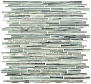 FREE SHIPPING - Seaglass Interlokcing Glass & Metal Tile