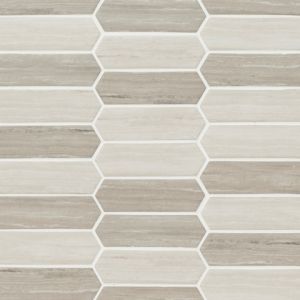 Silva Oak Picket Interlocking 6mm Recycled Glass