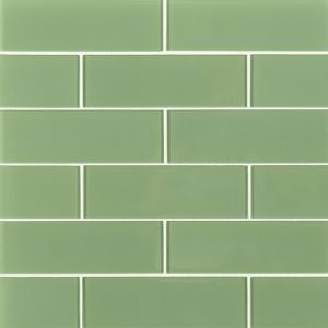 Evergreen 2x6 Beveled Glass Subway