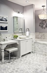 Greecian White 3" Hexagon Mosaic - HONED