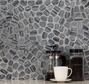 Henley Pebble 12x12 Tumbled Marble TIle