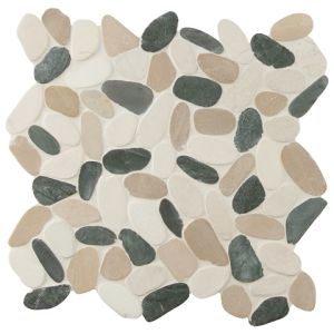 FREE SHIPPING - Metropolitan 12x12 Polished Pebble