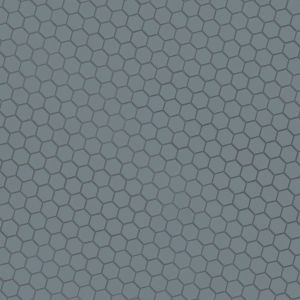 FREE SHIPPING - Cielo Azul Hexagon 10X11 Glossy Porcelain Mosaic Floor and Wall Tile