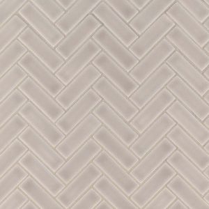 FREE SHIPPING - Portico Pearl Herringbone Mosaic