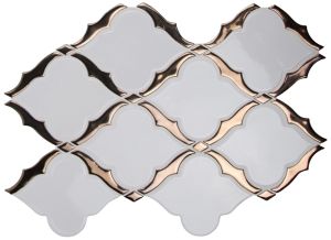 FREE SHIPPING - Victorian Light Arabesque Mosaic