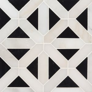 Retro Marble Framework 12x12 Polished