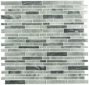 FREE SHIPPING - Fountain Hills Interlocking Stone Glass Mosaic
