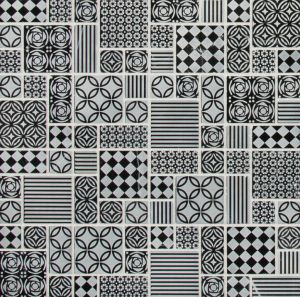 Tetris Florita Nero Marble Wall Tiles