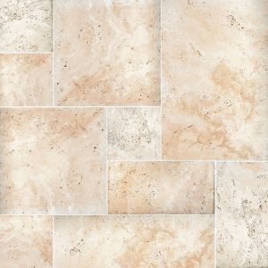 Tuscany Ivory Premium French Pattern Brushed Tile