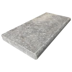 Silver Travertine 12X24 5CM Pool Coping - (PREMIUM)