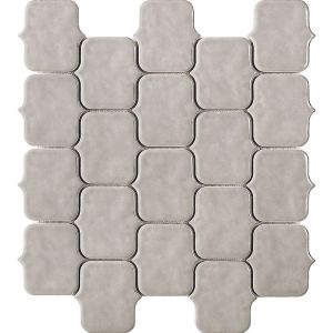 FREE SHIPPING - Dove Gray Wide Arabesque 8mm