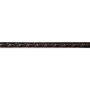 FREE SHIPPING - Antique Bronze Metal Infused Resin Liner Border