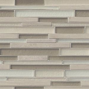 Truffle 12x12 Interlocking 8mm Mosaic