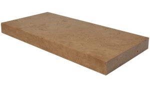 Tuscany Walnut 12x24 5CM Modern Edge Pool Coping