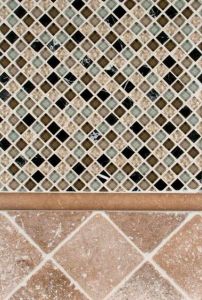 FREE SHIPPING - Tuscany Walnut Noce 4x4 Tumbled Subway