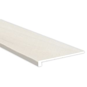 WHITBY WHITE 12x47 Stair Tread (Eased Edge)