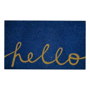FREE SHIPPING - Coir Door Mat 18X30 Hello