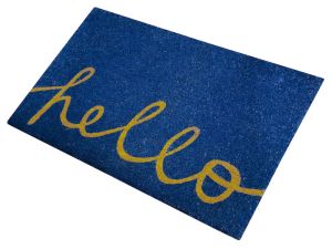 FREE SHIPPING - Coir Door Mat 18X30 Hello