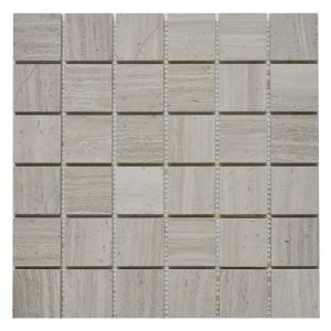 FREE SHIPPING - White Oak 2x2 Polished Mosaic